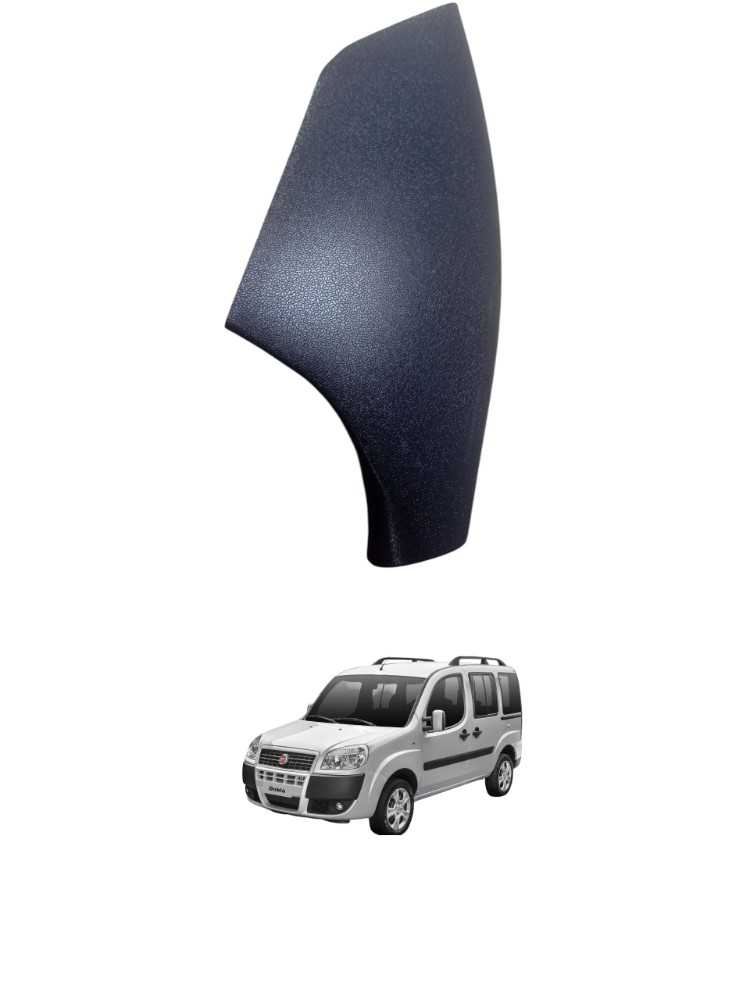 Moldura Banco Dianteira Fiat Doblo 2006 A 1010 Preto