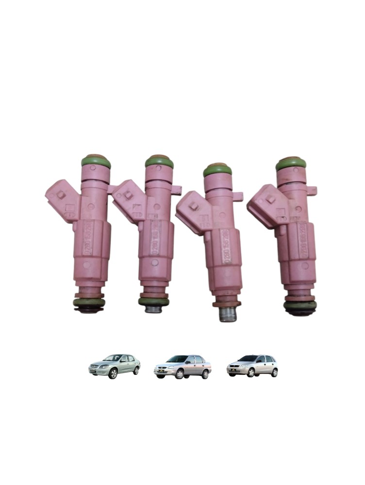Kit 4 Bicos Injetores Gm Classic Corsa Prisma 2007 A 2008 8v