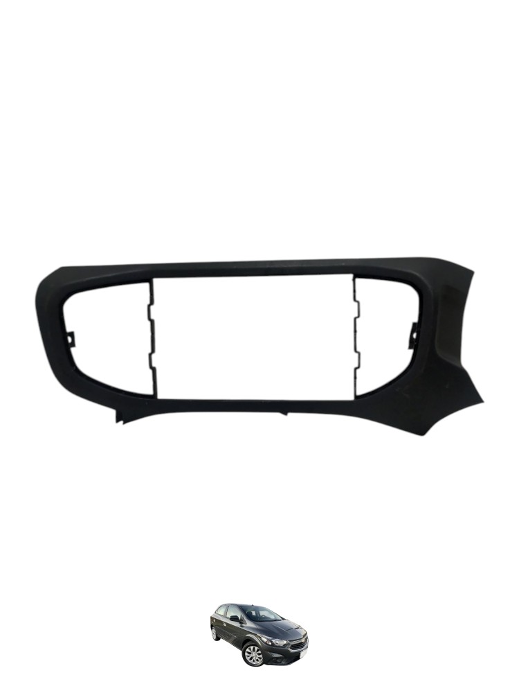 Moldura Painel Central Gm Onix 2013 A 2019 Preto