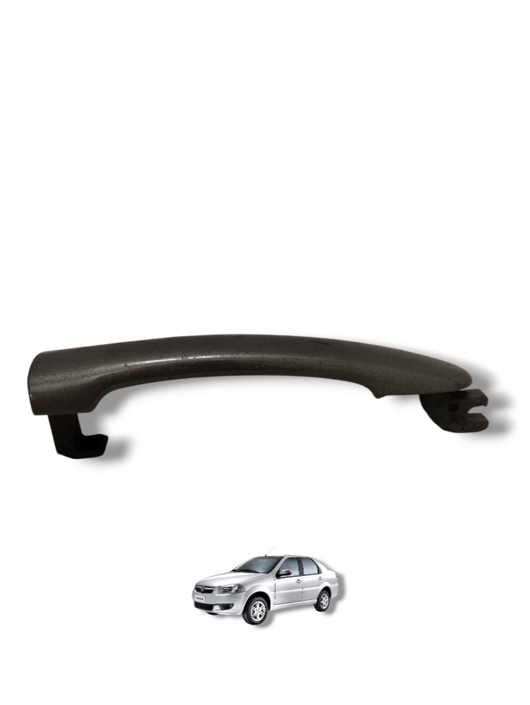 Maçaneta Externa Traseira Direita Fiat Siena El 2005 A 2014 Cinza
