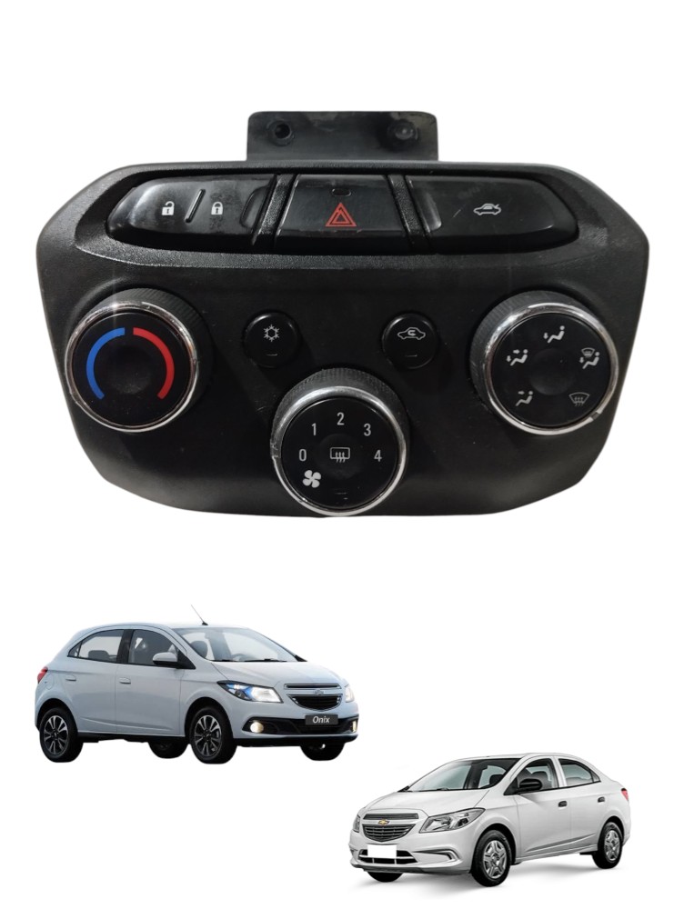 Comando Ar Condicionado Gm Onix Prisma 2013 A 2019 5