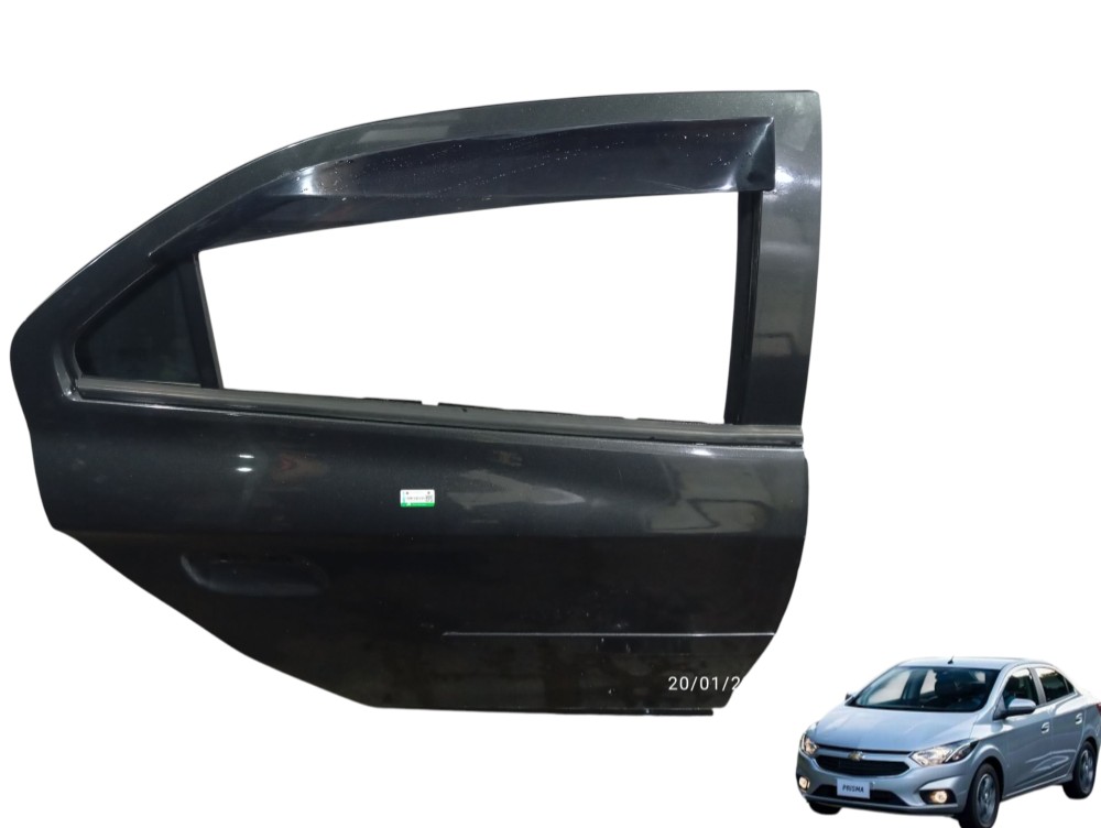 Porta Traseira Direita Gm Prisma 2013 A 2019