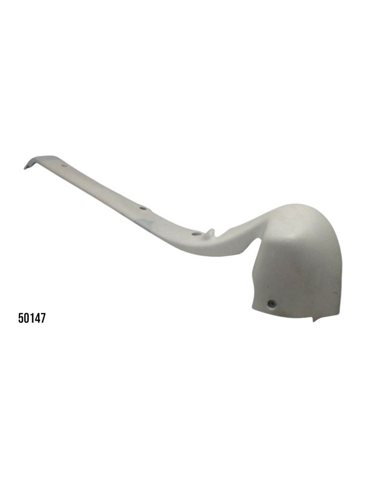 Moldura Superior Porta Lateral Esquerda Fiat Doblo 03 A 20 Cinza 2