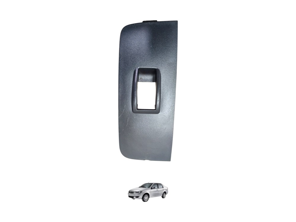 Moldura Botão Vidro Dianteiro Direito Fiat Siena 2008 A 2014
