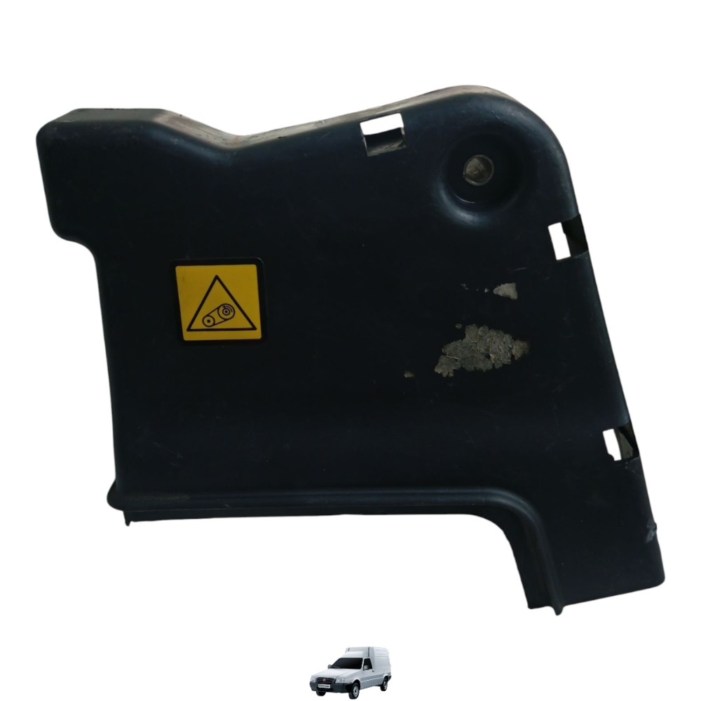 Capa Superior Da Correia Dentada Fiat Firino 1.3 2004 A 2008 Preto