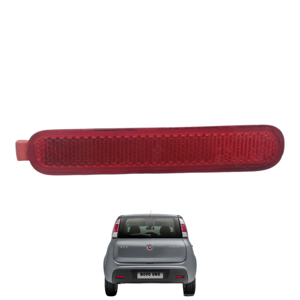 Refletor Olho De Gato Tras/esq Fiat Uno 2017 A 2020 3