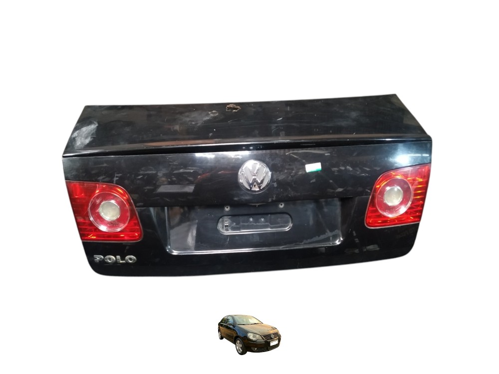 Tampa Traseira Sedan Vw Polo 2003 A 2014