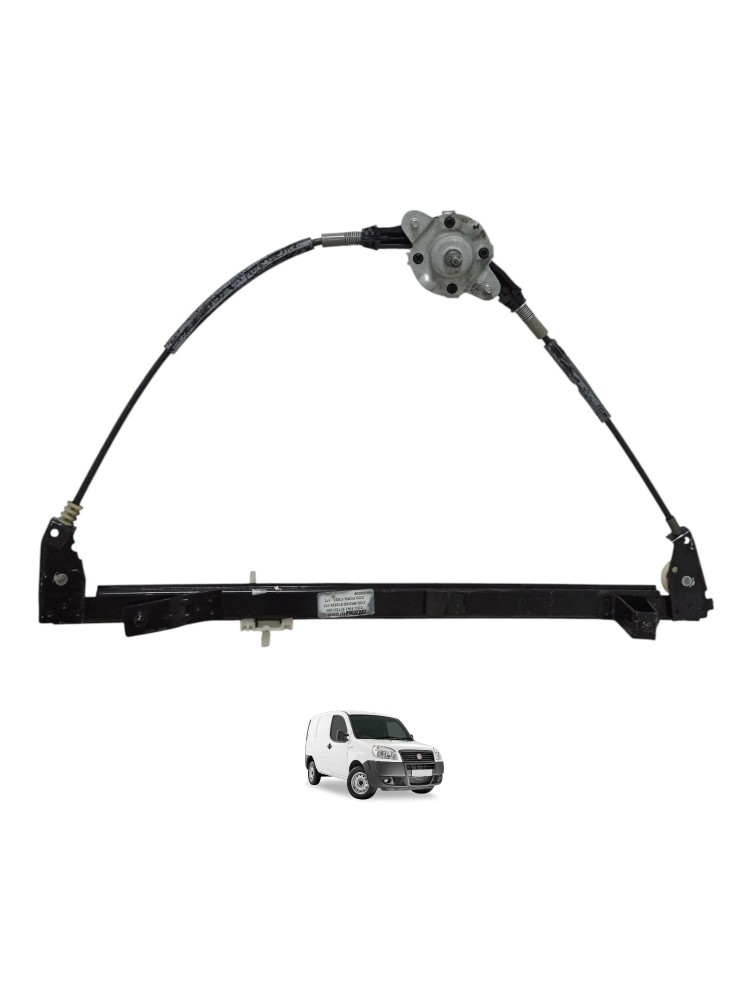 Máquina Vidrl Manual D.d. Fiat Doblo Cargo 2002 A 2010