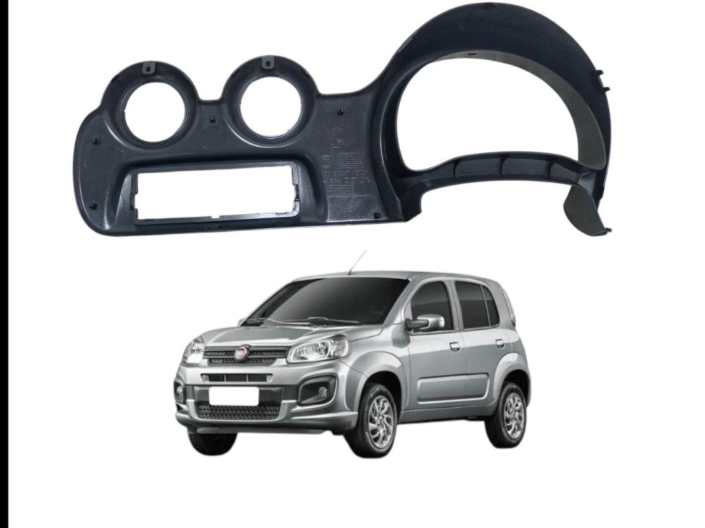 Moldura Central Painel Fiat Uno Vivace 2014 A 2016