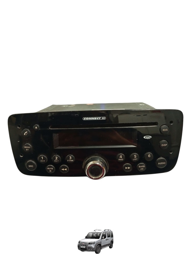 Radio Multimídia Para Desbloqueio Fiat Doblo 1.8 16v Preto