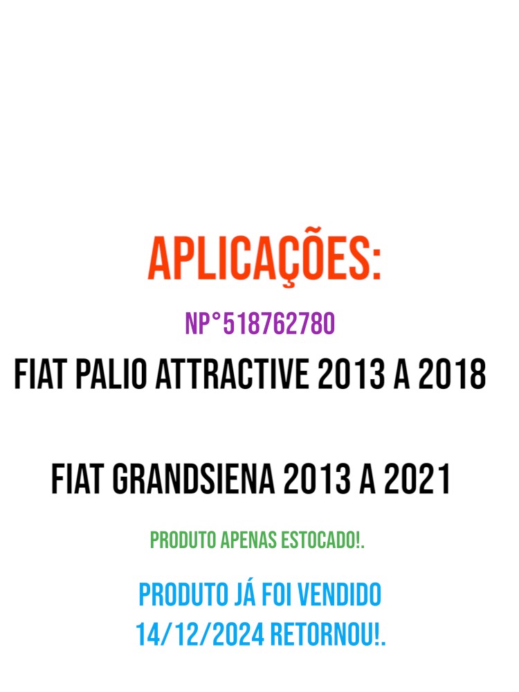 COMUTADOR IGNIÇÃO FIAT GRANDSIENA PALIO ATTRACTIVE 4