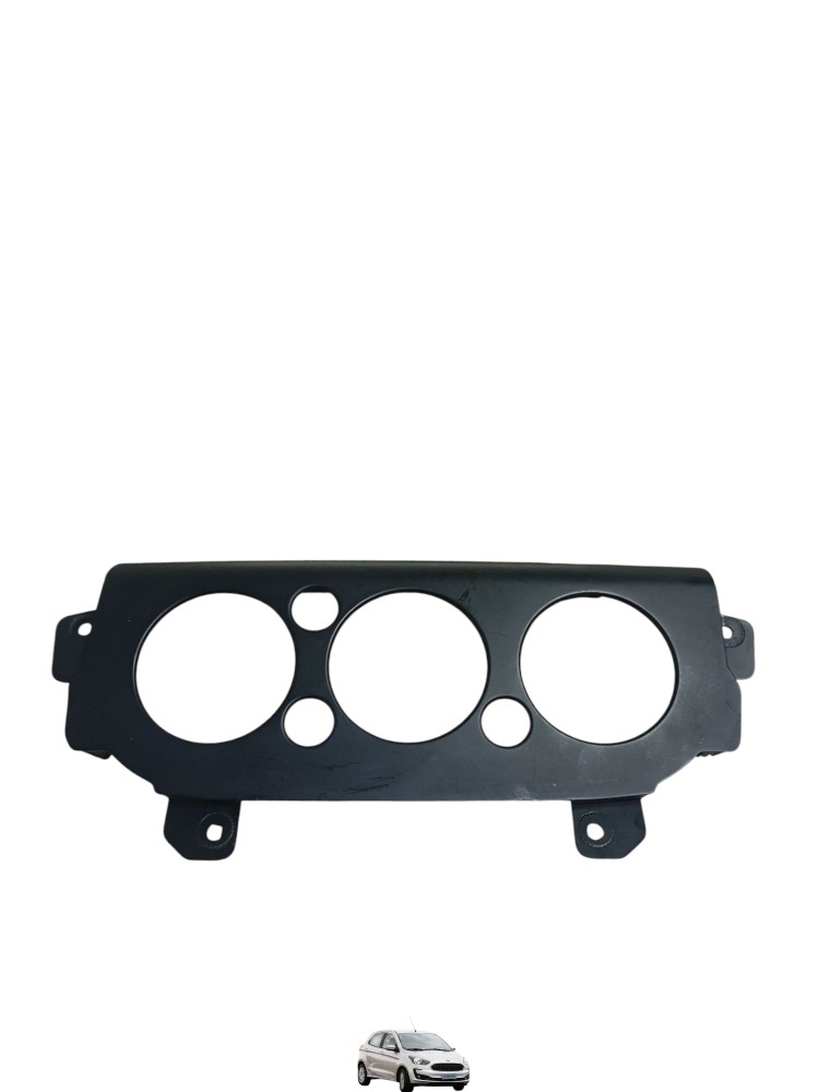 Moldura Painel Ar Ford Ka 2014 A 2019 Preto