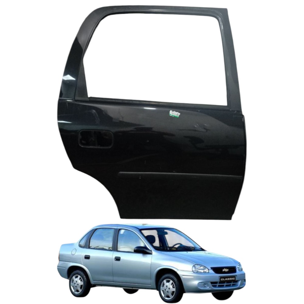 Porta Traseira Direito Gm Classic Life 2002 A 2010