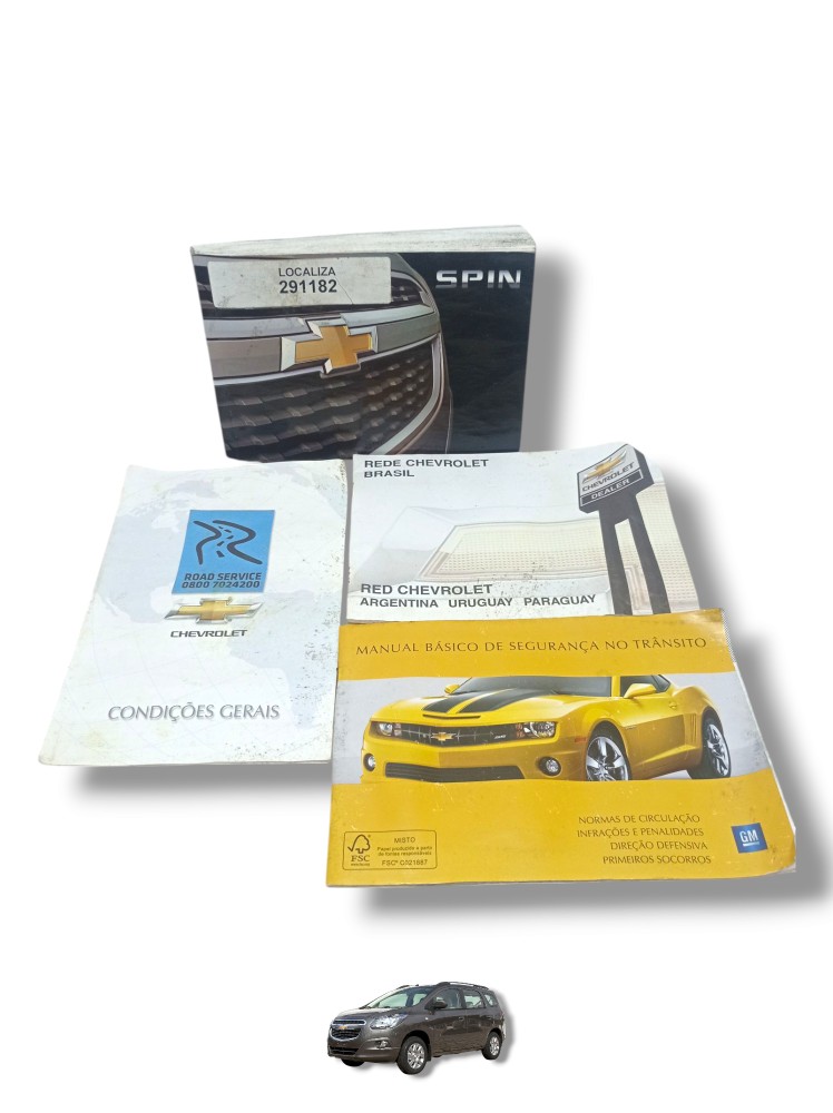Manual Proprietário Chevrolet Spin Ano 2014