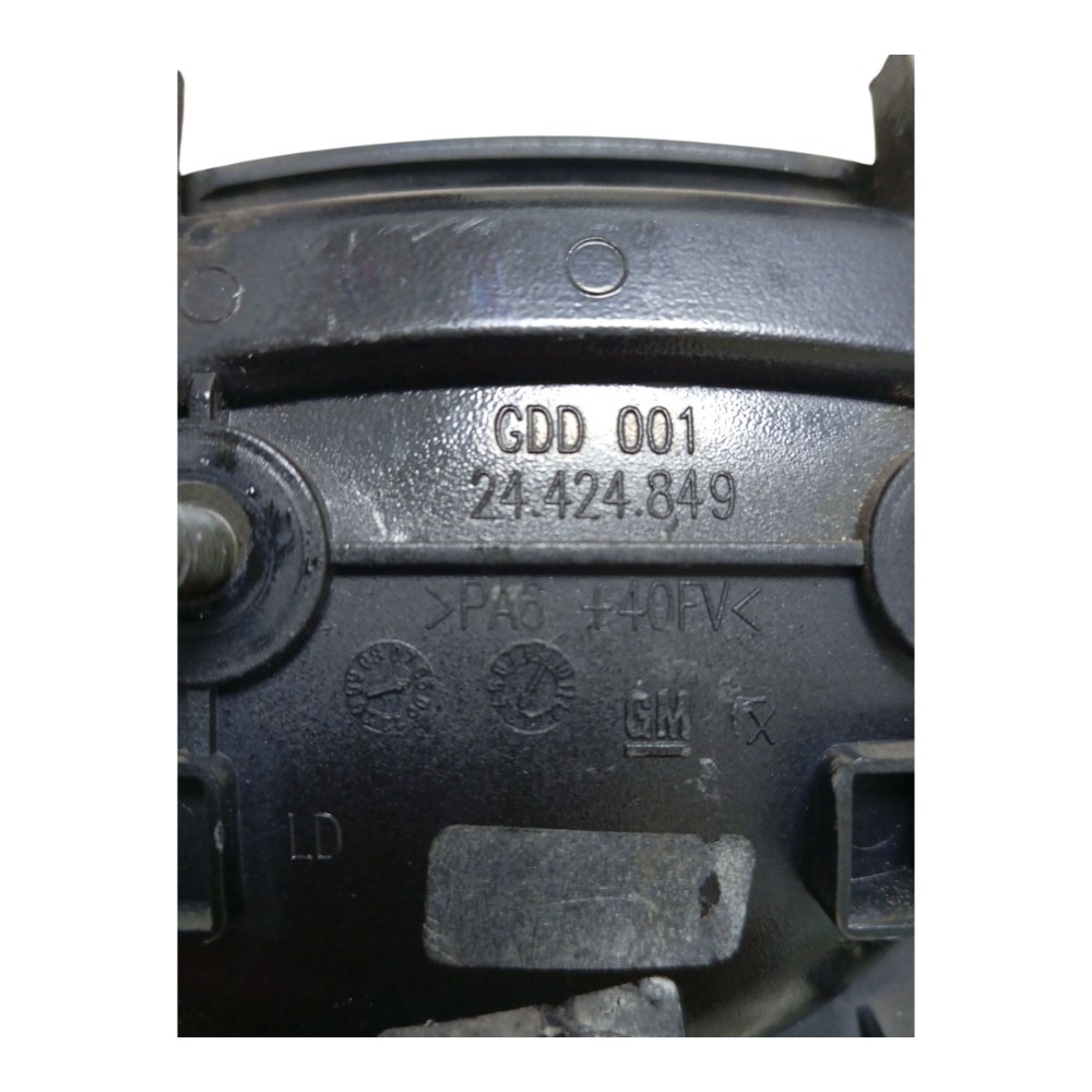 Maçaneta Externa Traseira Direita Gm Meriva 2006 Preto Traseira 3