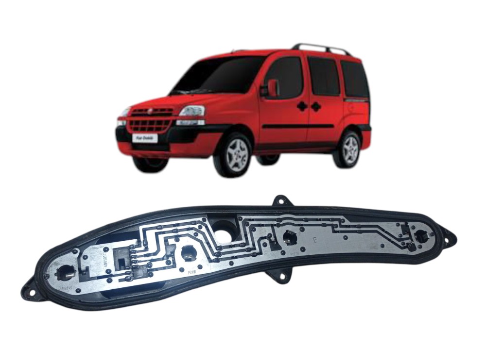 Circuito Lanterna Traseira Esquerda Fiat Doblo 2002 A 2009