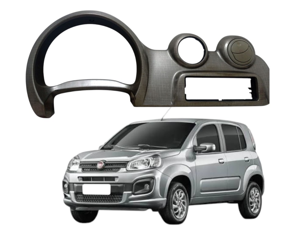 Moldura Painel Fiat Uno Vivace 2011 A 2015
