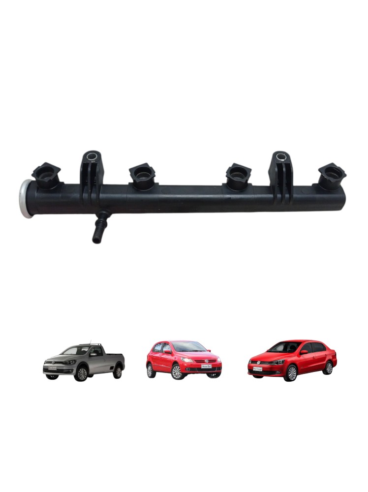 Flauta Bico Injetor Vw Gol Saveiro Voyage G5 G6 G7 G8