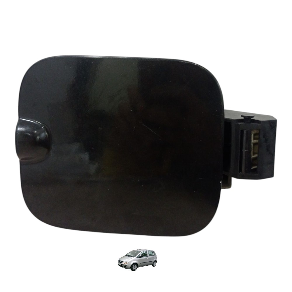 Tampa Portinhola Fiat Idea 2010 Até 2015 Preto 2010