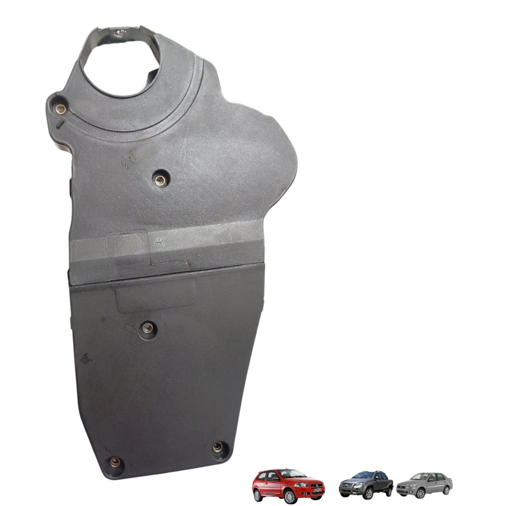 Capa Correia Dentada Fiat Palio Siena Strada 2005 A 2012 Preto