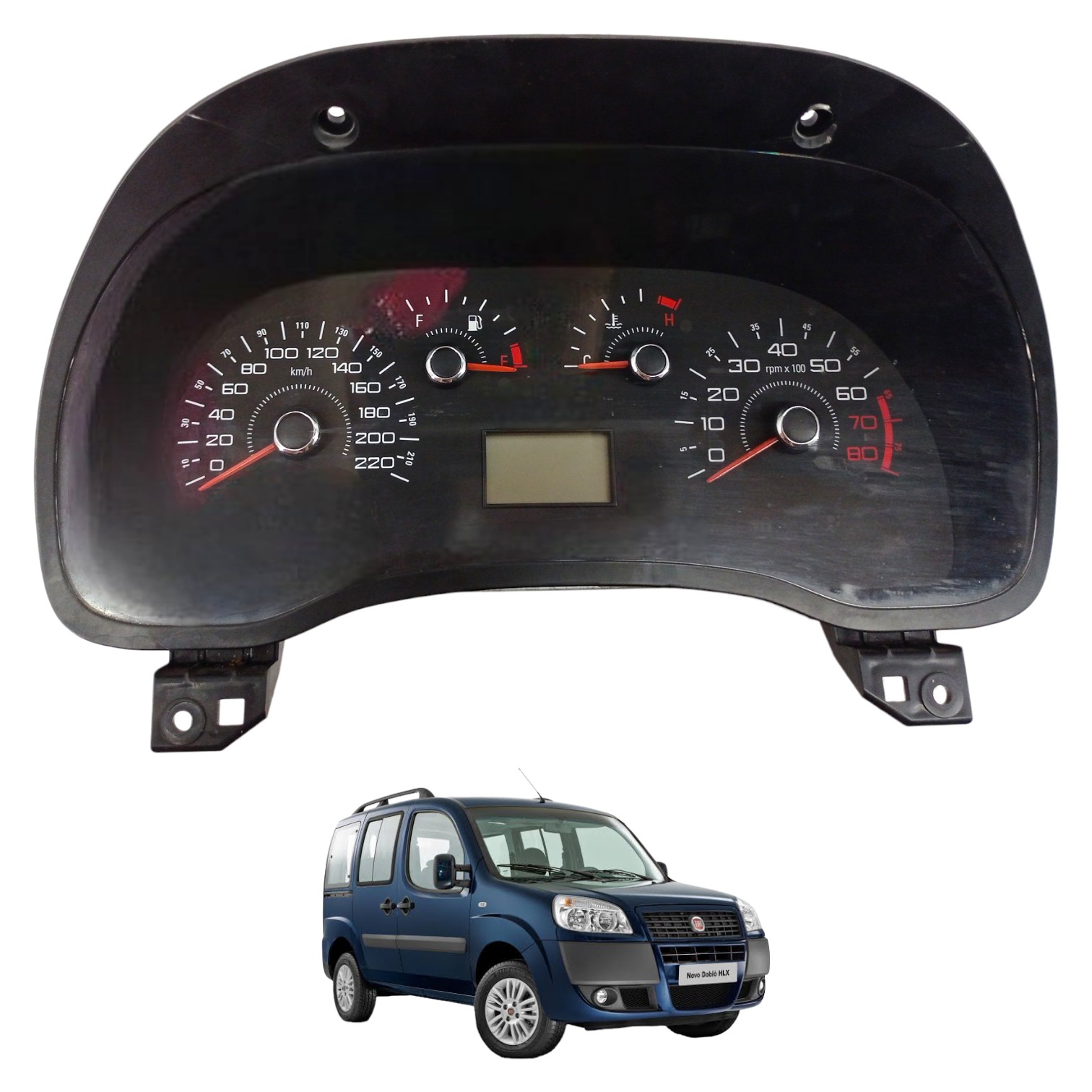 Painel De Instrumentos Fiat Doblo Essence Ano 2011 a 2020 7