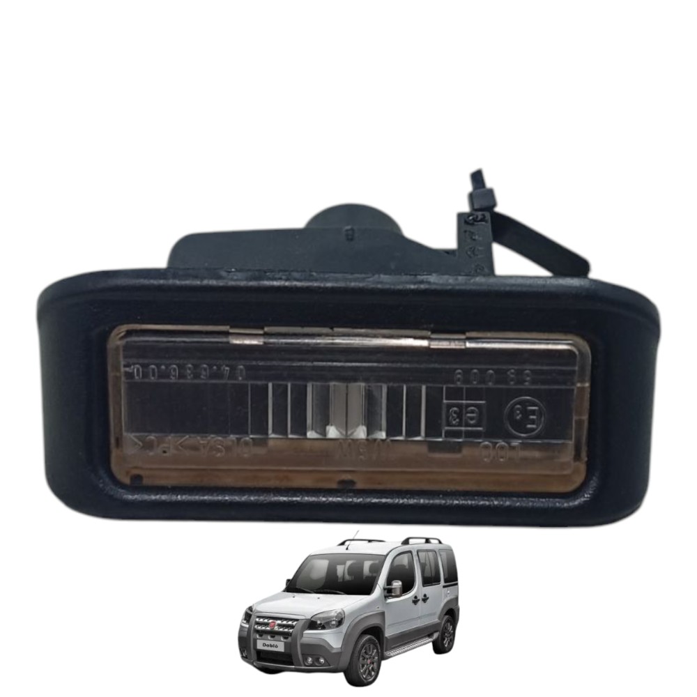 Lanterna Luz Placa Fiat Doblo Fiorino 2003 A 2012 4