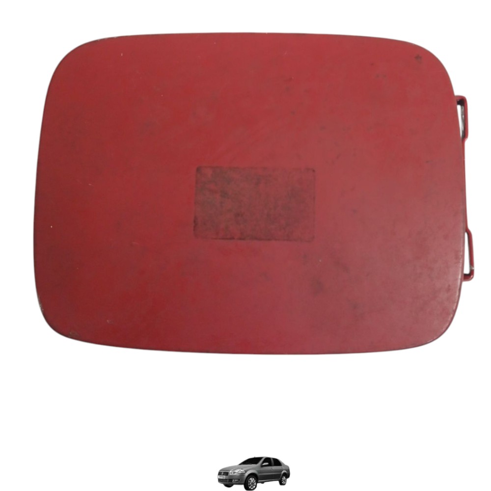 Tampa Portinhola Tanque Combustível Fiat Siena 2005 A 2012 Vermelho 2012