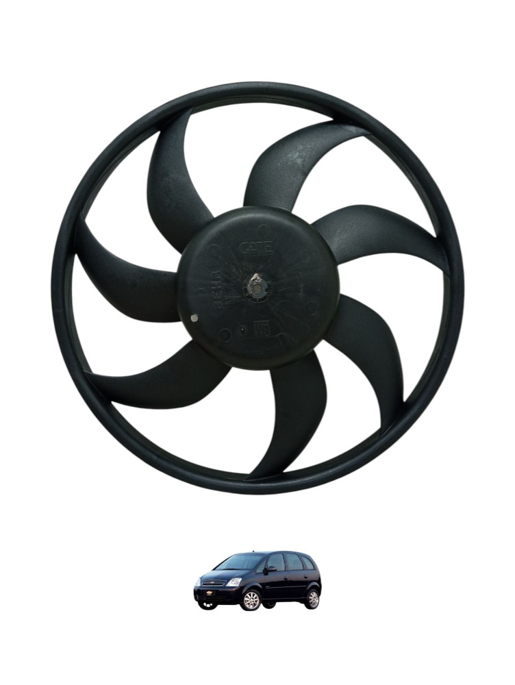 Ventoinha Radiador Gm Meriva 2003 A 2012