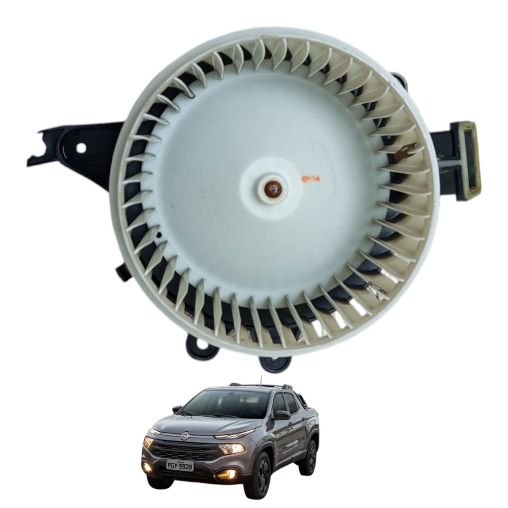 Motor Ventilador Ar Forçado Ventilação Fiat Toro 2020 A 2023 12v