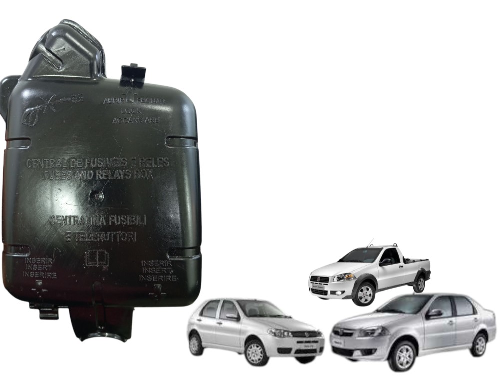 Tampa Caixa Fusivel Fiat Siena Palio Strada 2008 A 2014