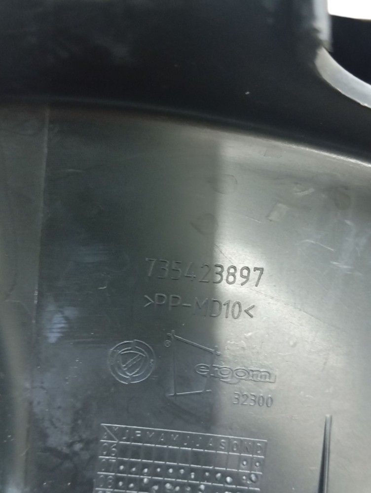 Acabamento Superiror Chave De Seta Fiat Punto 2008 A 2011 6