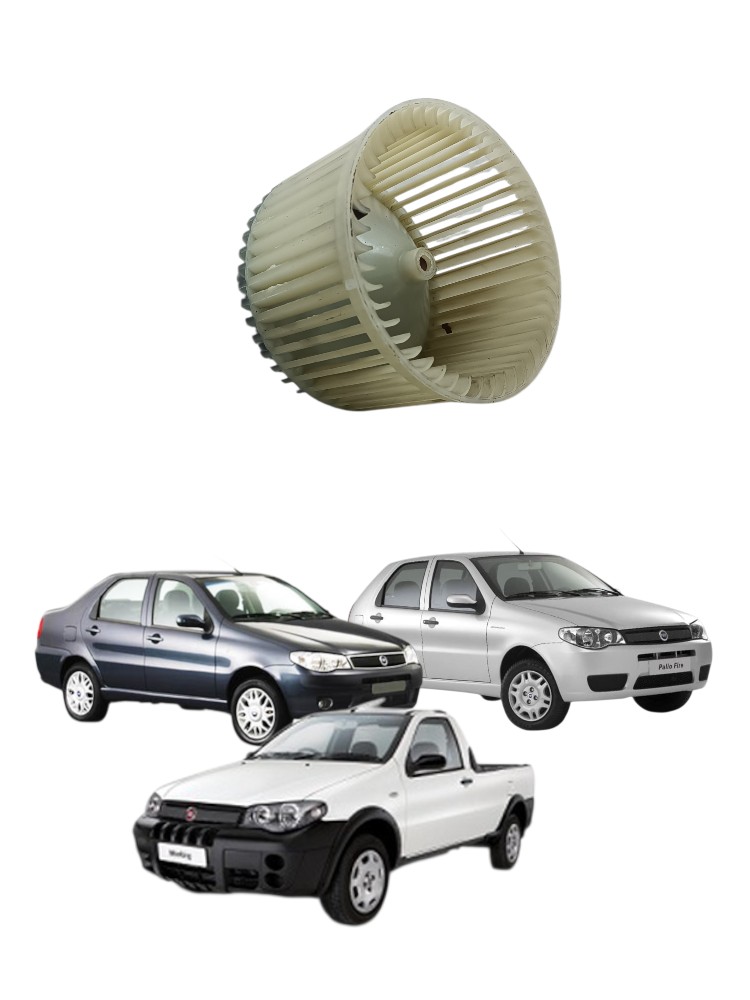 Ventilador Ar Condicionado Palio Siena Strada 2007 a 2012