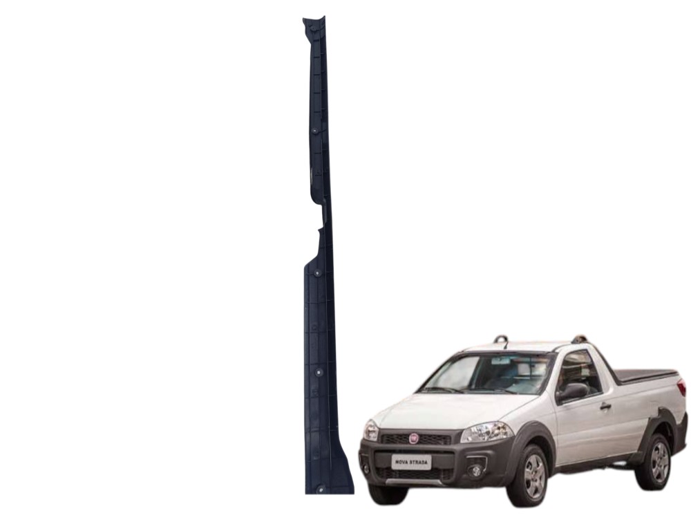 Soleira Porta Direita Fiat Strada Wk 2014 A 2019