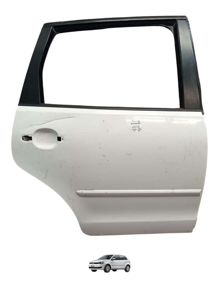 Porta Traseira Direita Vw Polo Hatch 2014