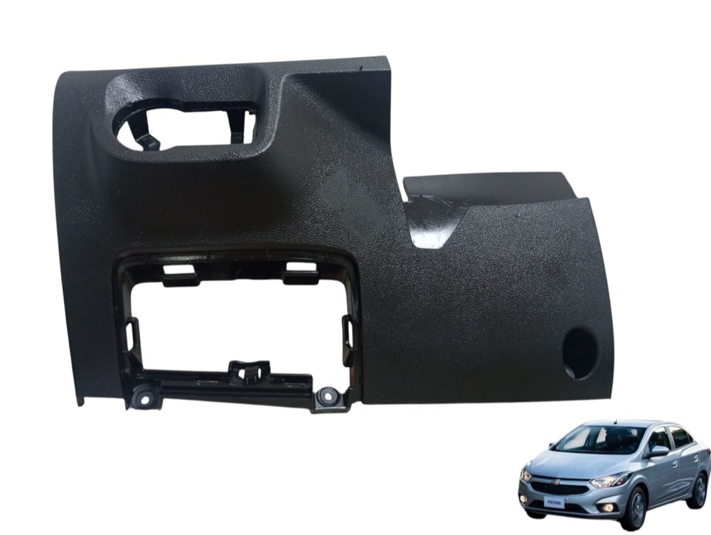 Moldura Inferior Volante Chave De Luz Chevrolet Prisma 2019 3