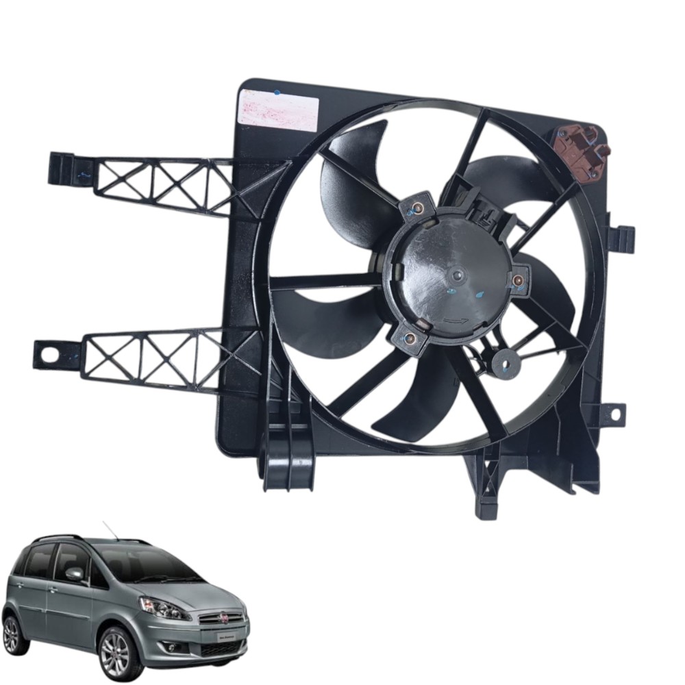 Ventoinha Radiador Fiat Idea 2006 A 2010