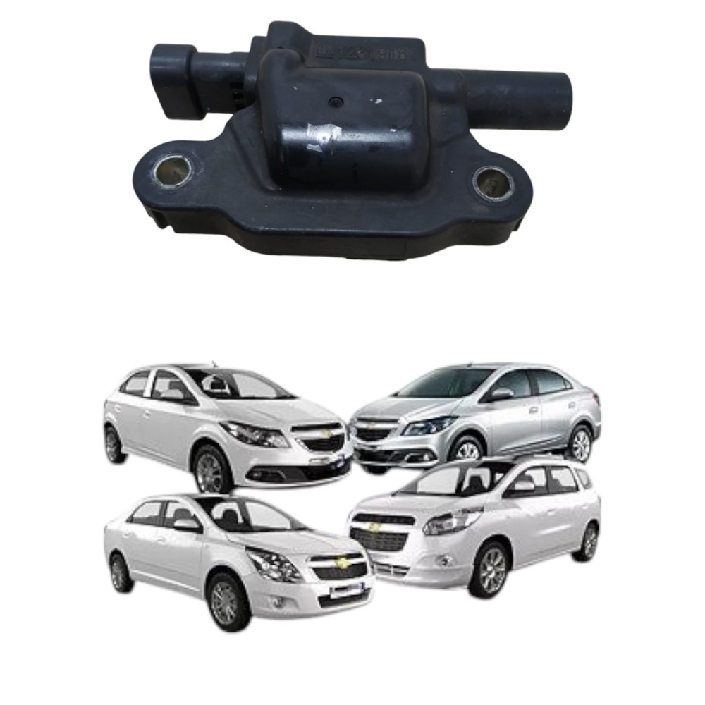 Bobina Ignição 1.4 1.0 Gm Cobalt Onix Prisma 2012 A 2014 3