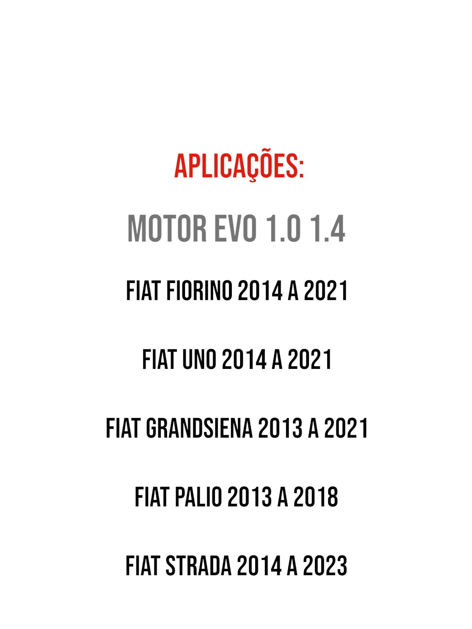 RESERVATÓRIO PARTIDA A FRIO FIAT FIORINO UNO MOTOR EVO
