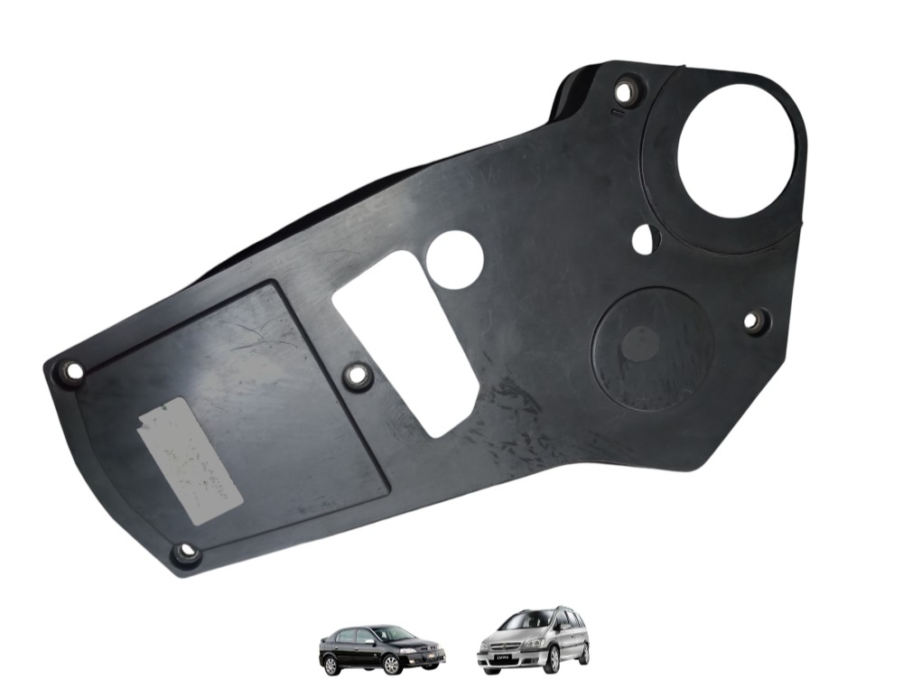 Capa Dianteira Correia Dentada Gm Astra Zafira 2006 A 2011 Preto