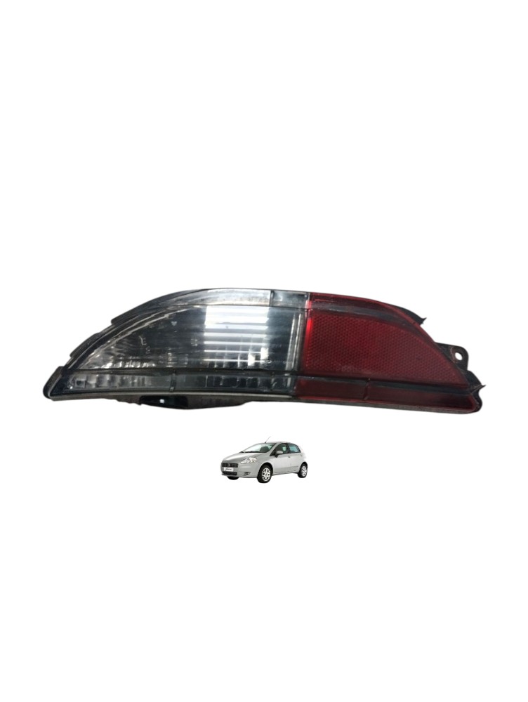 Lanterna Ré Direita Fiat Punto 2007 A 2012 Direito/passageiro Vermelho