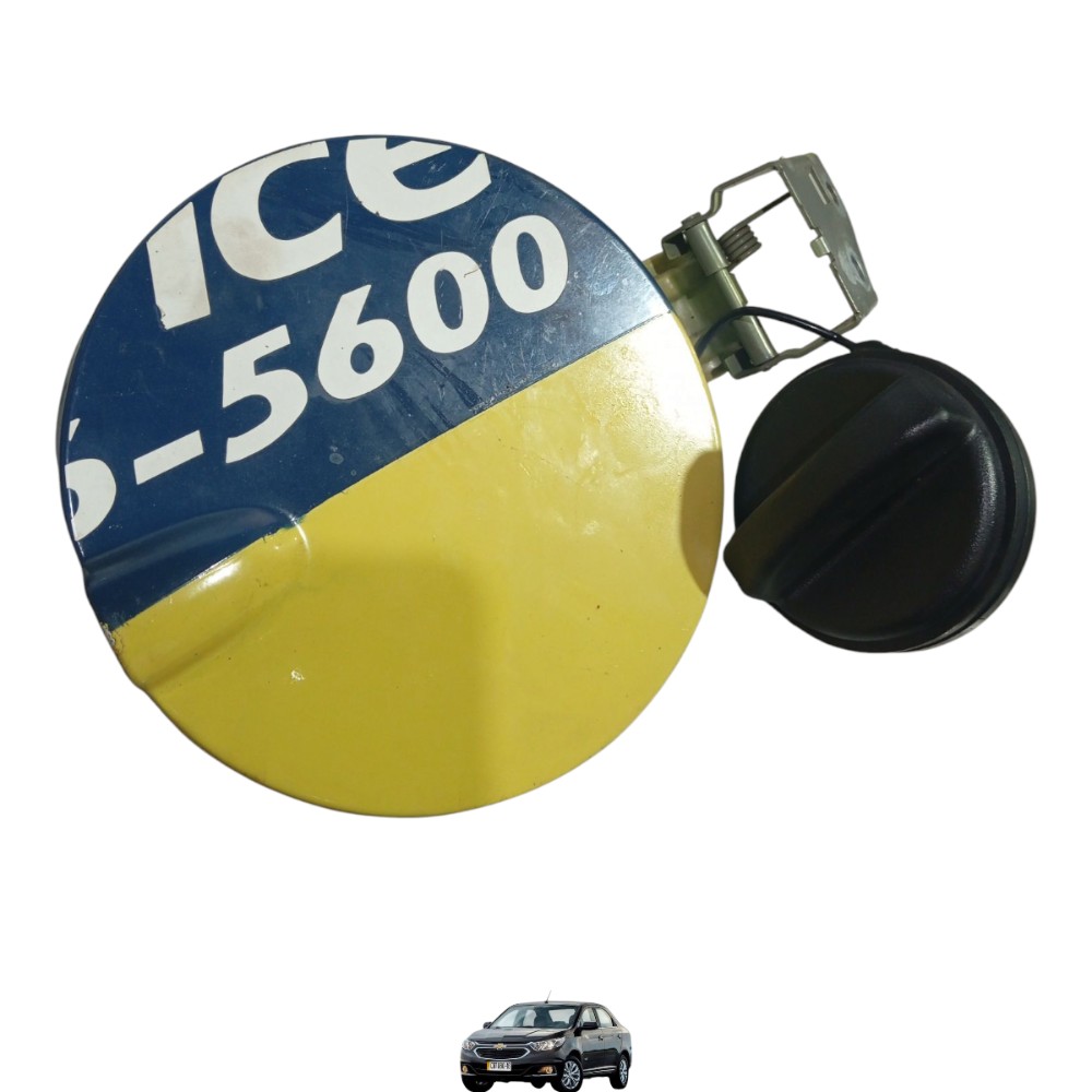 Tampa Portinhola Tanque Combustível Gm Cobalt 2013 A 2019 Amarelo 2019