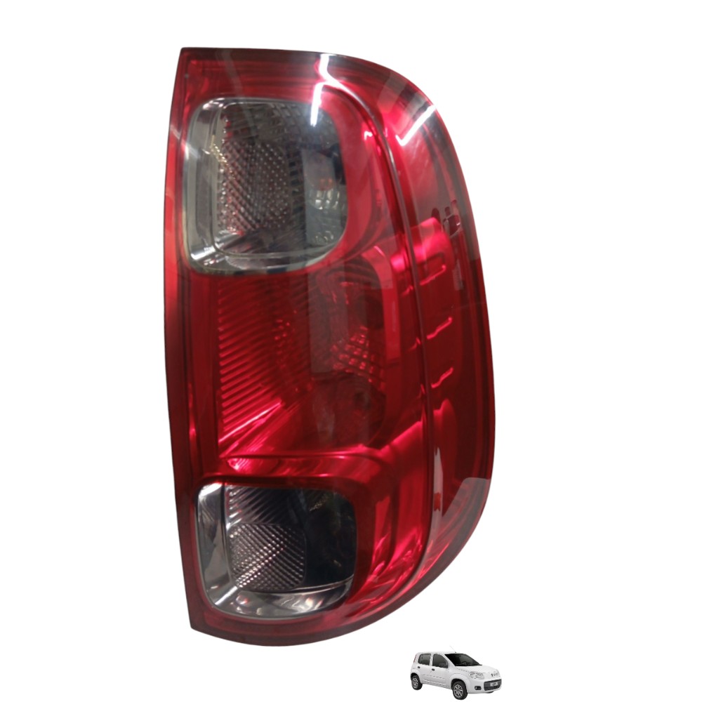 Lanterna Direito Fiat Uno Vivance 2012 A 2016 Direito/passageiro Vermelho