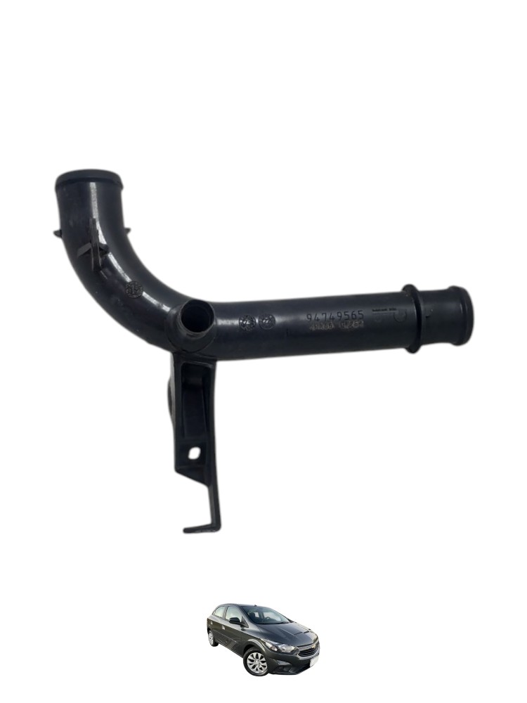 Tubo Cano Dagua Motor Gm Onix 2013 A 2019 Preto Preto