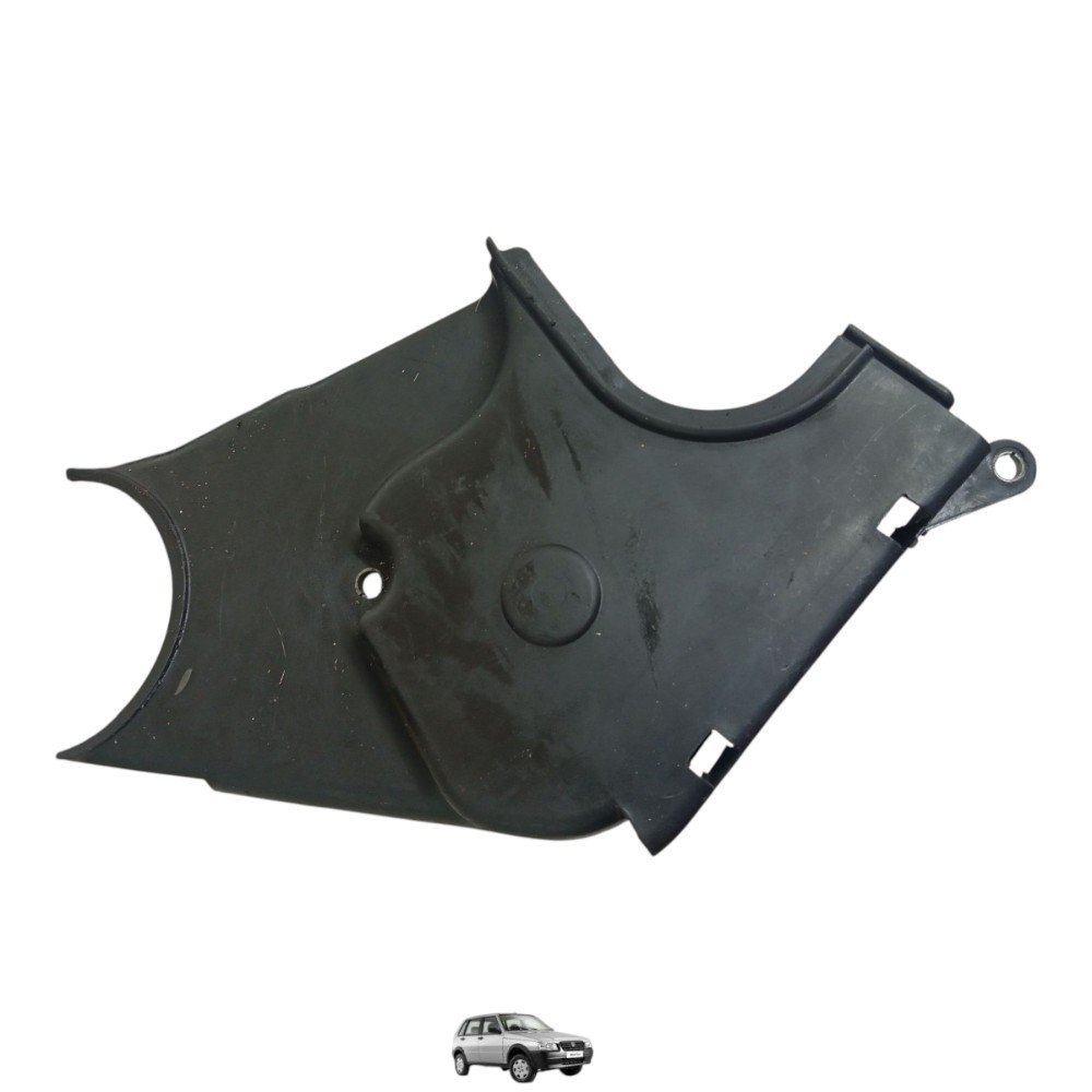 Capa Correia Dentada Inferior Fiat Uno Fire 1.0 2002 A 2008 Preto