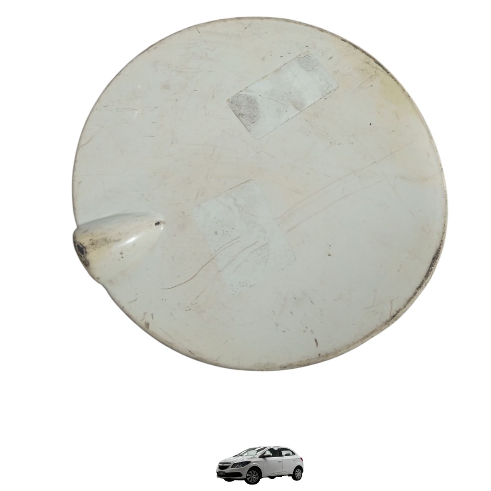 Tampa Portinhola Tanque Combustível Gm Onix 2013 Branco 2014