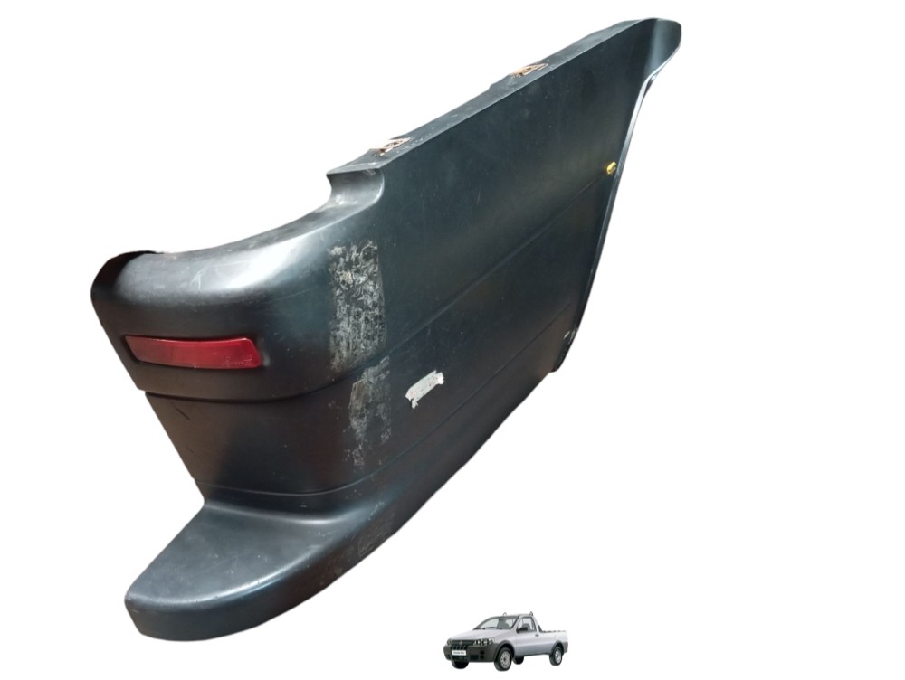 Polaina Parachoque T Direito Fiat Strada 2005 A 2012
