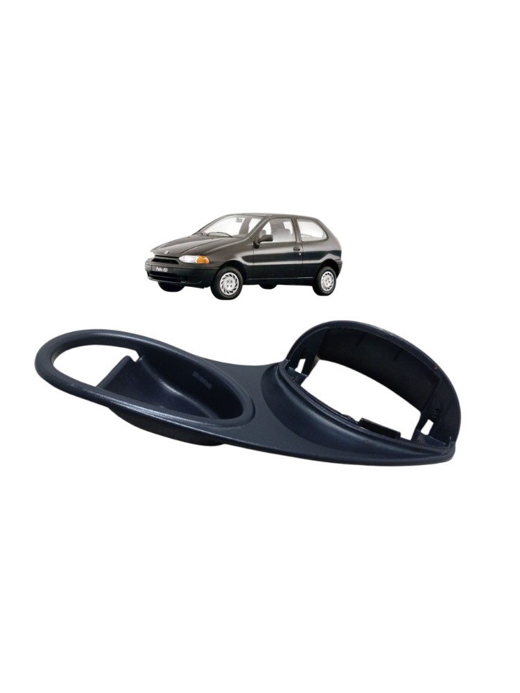 Moldura Maçaneta Interna Dianteiro Di Fiat Palio 1998 A 2004 Preto