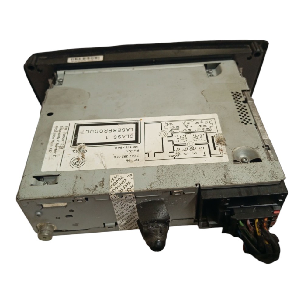 Radio Multimidia Fiat Linea 1.9 16v Para Desbloqueio Preto 5