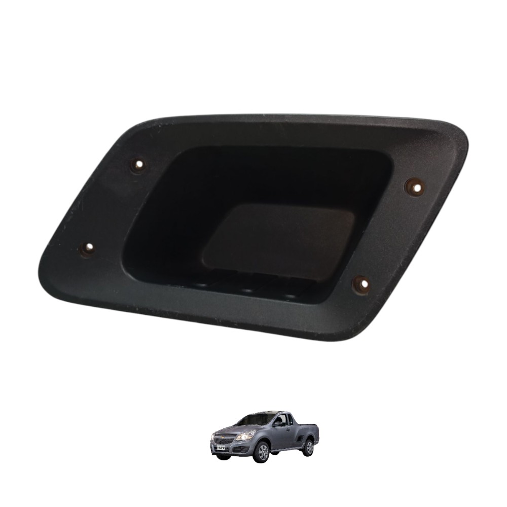 Estribo Lateral Esquerdo Gm Montana 2020 Preto