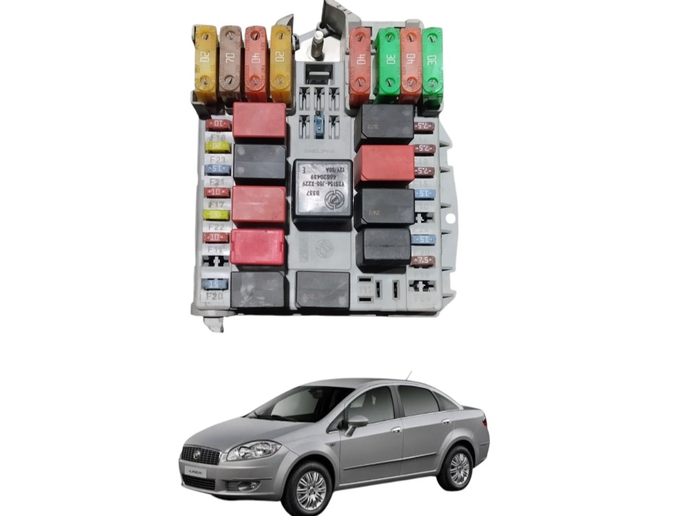 Caixa Fusivel Fiat Punto Linea 1.8 Dualogic 2013 A 2016 6